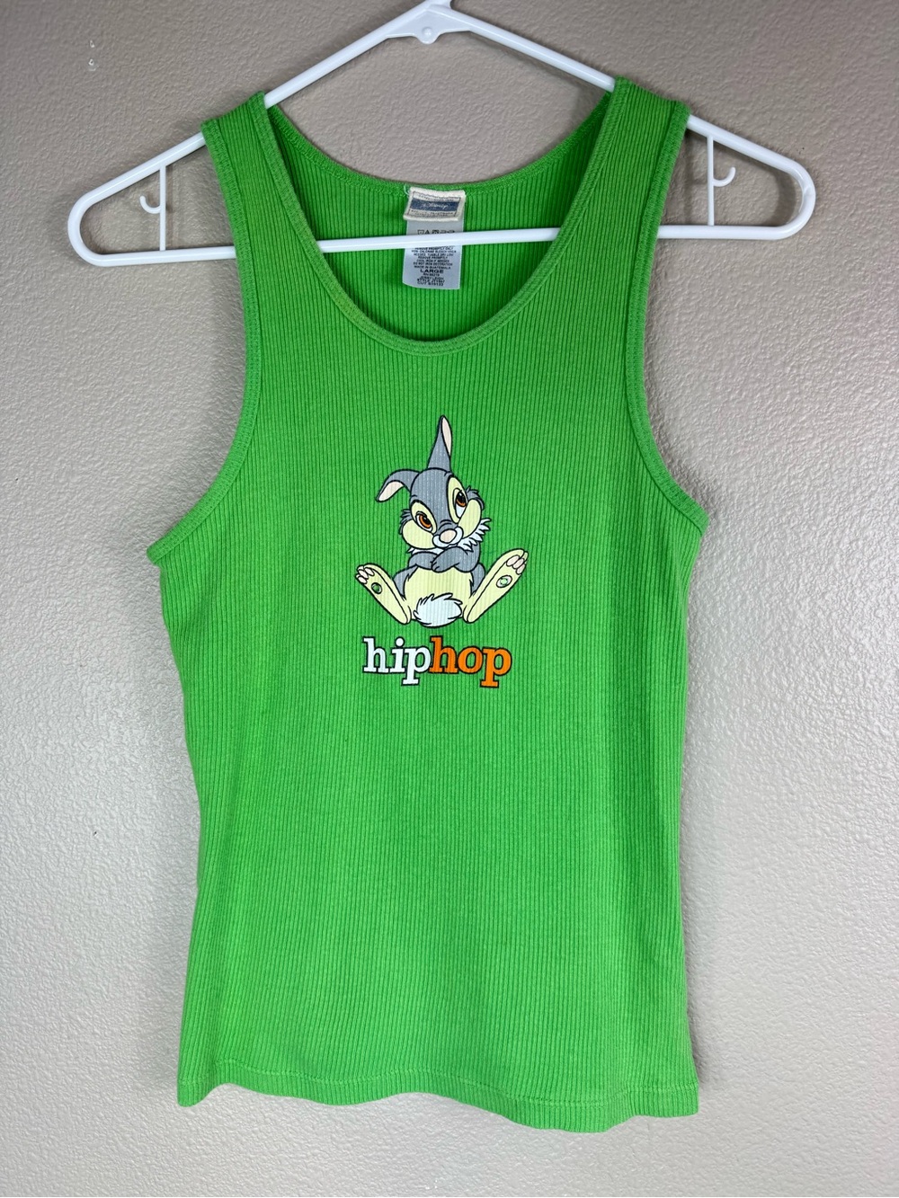 Y2K Disney Bambi Thumper Hip-Hop tank top